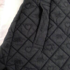 Sonia Rykiel All-over print long jacket in Black: size 6